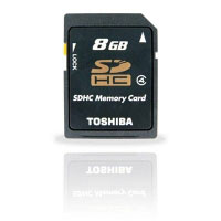 Toshiba SD Card 8Gb High Speed (SD-K08GJ)